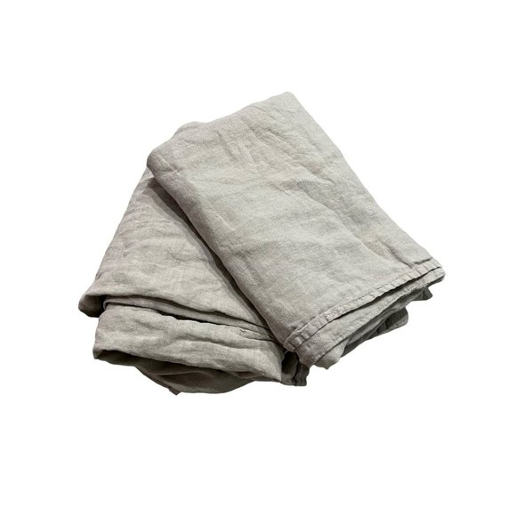 Restoration Hardware Bedding Restoration Hardware Light Gray